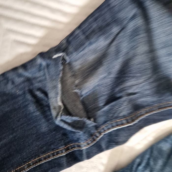 3x spodnie skinny H&M Esprit 29/32 uszkodzone długie rurki