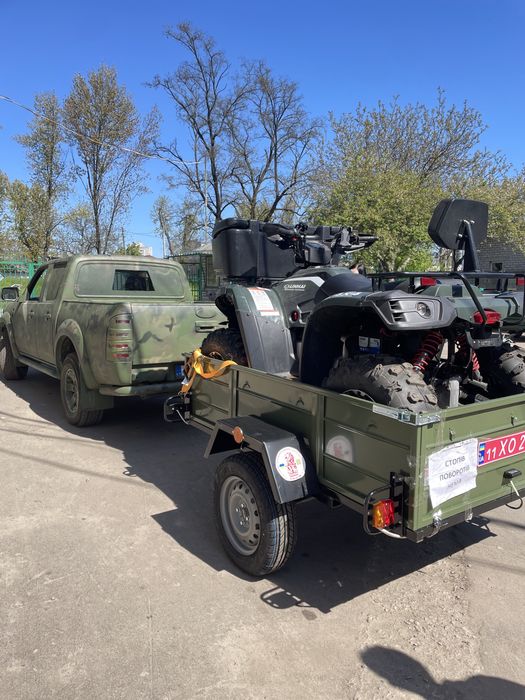 АКЦИЯ заводская цена. 2000*1300 Прицеп темный-хаки Причіп Причеп