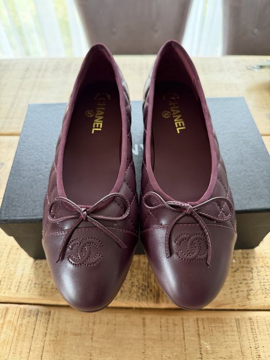 Buty balerinki  Chanel skora r.40
