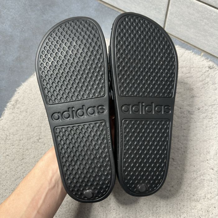 Тапки Adidas Adilette Aqua Black&White / Всі розміри