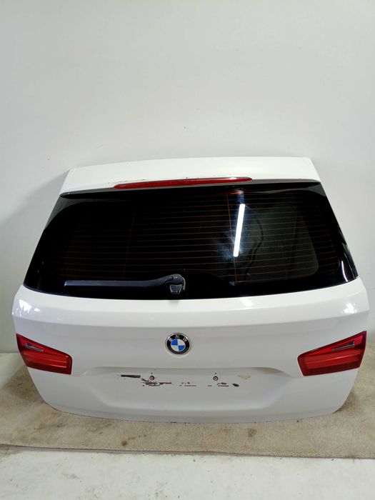 BMW Seria 5 F11 FL lift klapa bagażnika tył tylna oryginał kompletna kolor F300 biała