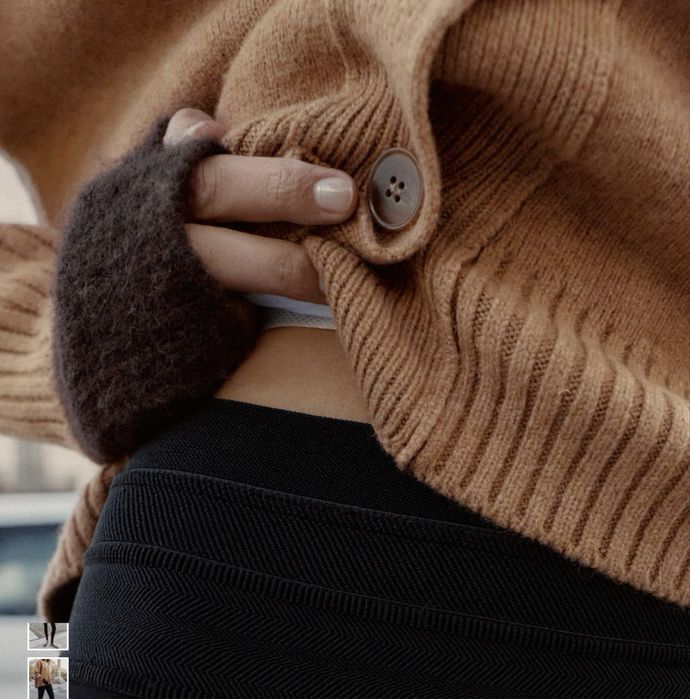 Кардиган zara s-m 95% шерсть новий з біркою