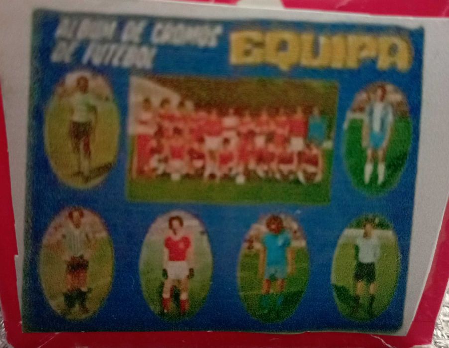 Cromos Futebol Equipa - novos