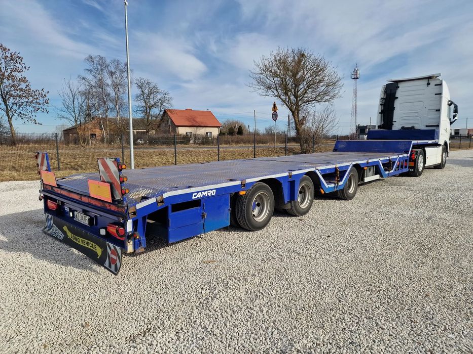 Camro HEVLER CNR 34.30 - ROZCIĄGANA - OŚ SKRĘTNA - UCHWYTY KONTENEROWE