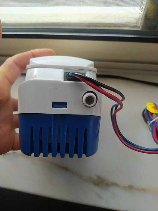 Bomba de água de porão, 12V.