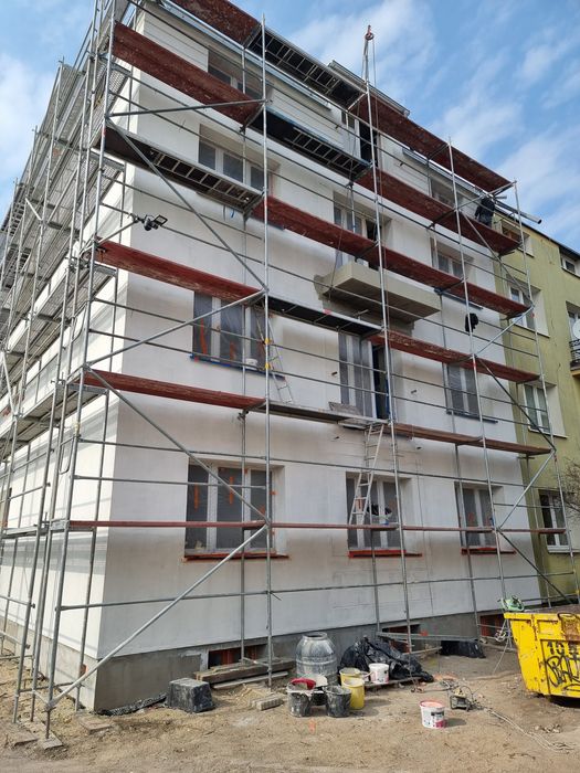 Elewacje  oczyszczanie Malowanie impregnacja