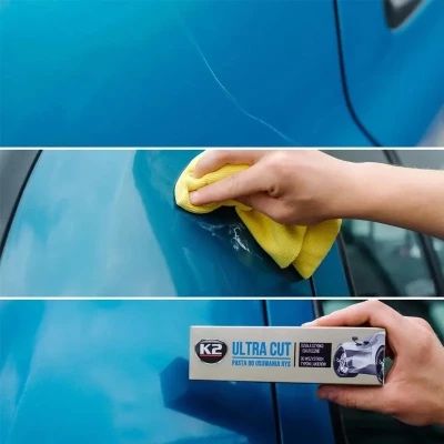 Поліроль восковий K2 Ultra wax, ultra cut, aluchrom, lamp doctor