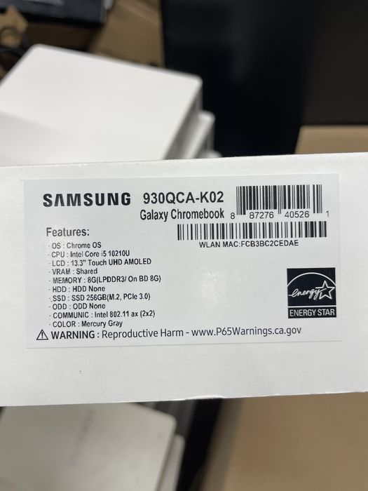 Продам хромбук chromebook 	модель 930QCA-K02