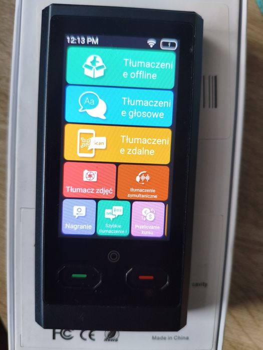Elektroniczny tłumacz Translator Mowy Z9 | 137 języków