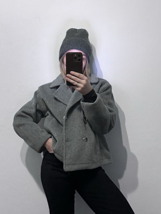 Пальто вкорочене