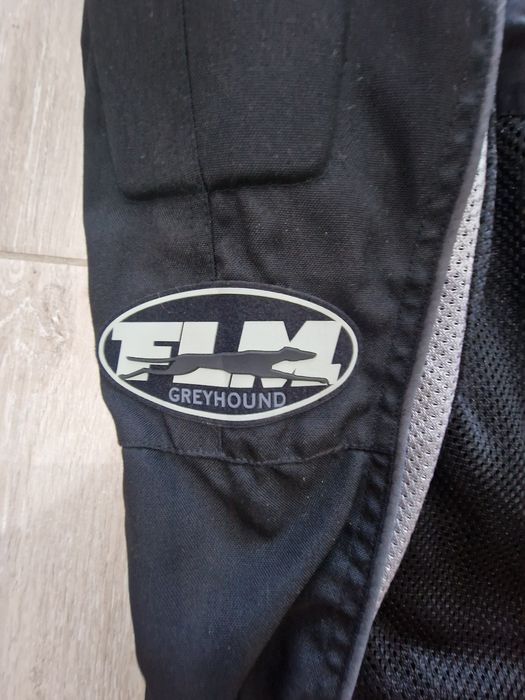 Spodnie na motor flm greyhound