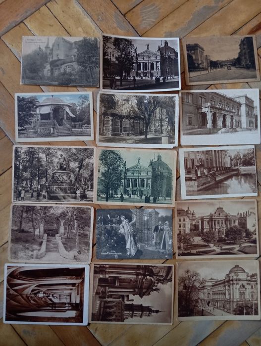 Открытки разные.