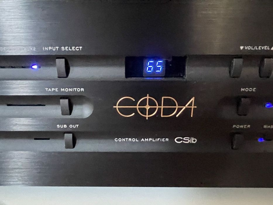 Топовый интегральный усилитель Coda CSiB