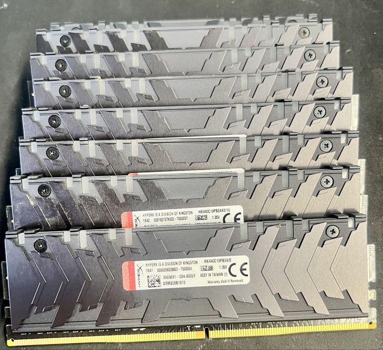 HYPERX PREDATOR RGB DDR4 4000MHz 32GB 4x8 dwa komplety