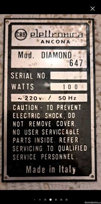 Órgão CRB Elettronica Ancona