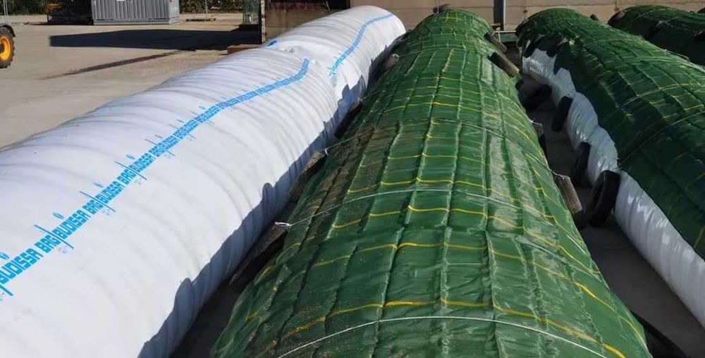 Siatka ochronna na pryzmę ,kiszonkę z kukurydzy ZILL -Niemiecka Jakość