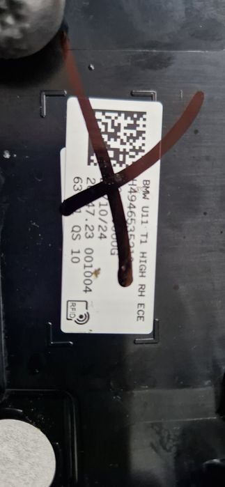 Lampa tył tylnia bmw u11 x1 komplet