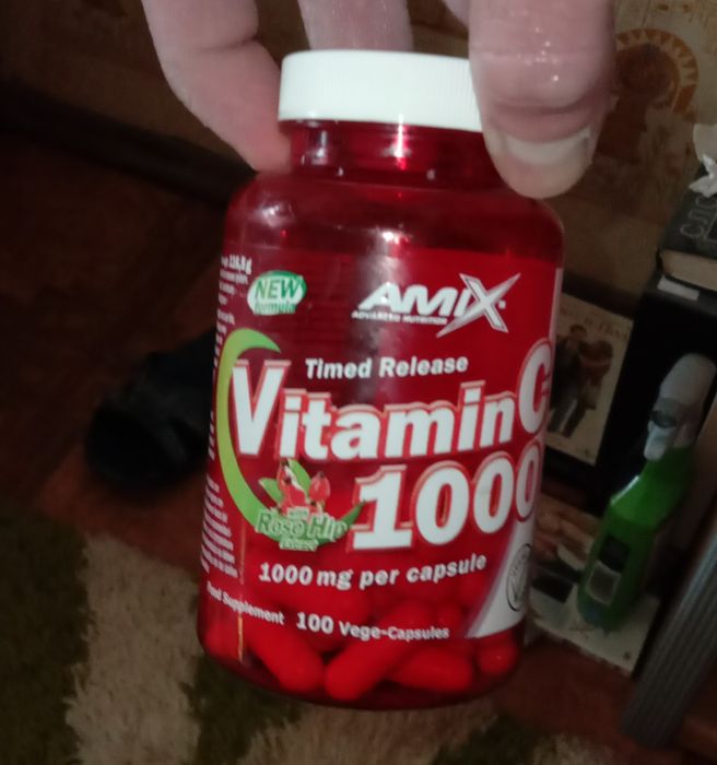 Amix вітамін c 1000 rose hip Англія