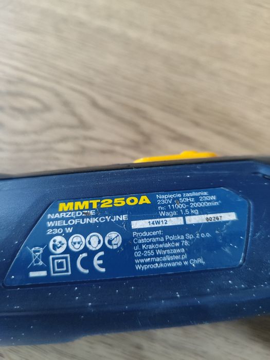 Urządzenie wielofunkcyjne sieciowe Macallister z regulacją obrotów