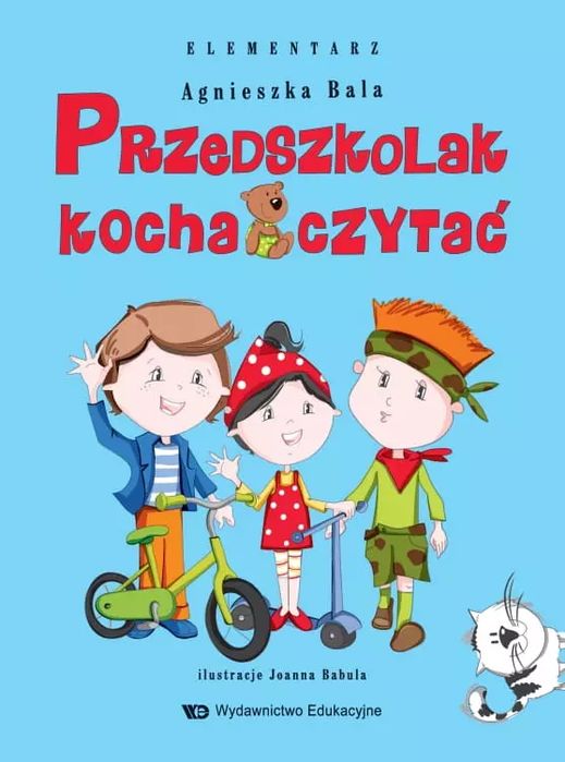 Przedszkolak kocha czytać. Elementarz. Wydawnictwo Edukacyjne. Nowy Produkt
