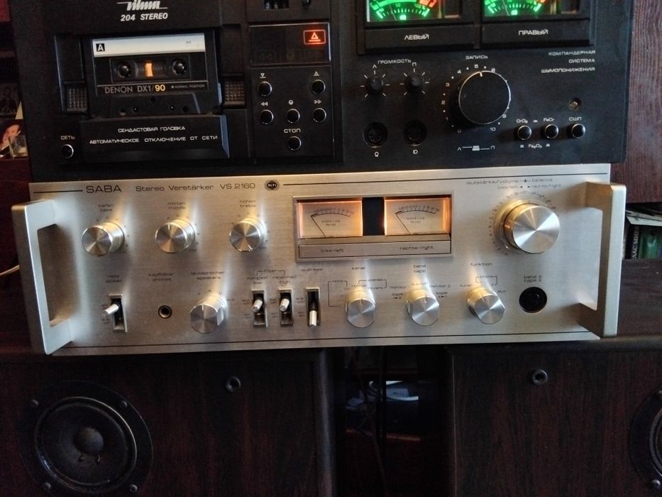 Винтажный усилитель Saba vs 2160 Германия