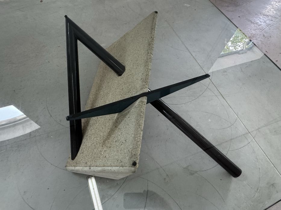 Duży,włoski stolik Allison marki Saporiti,proj. Franco Passarello,70s