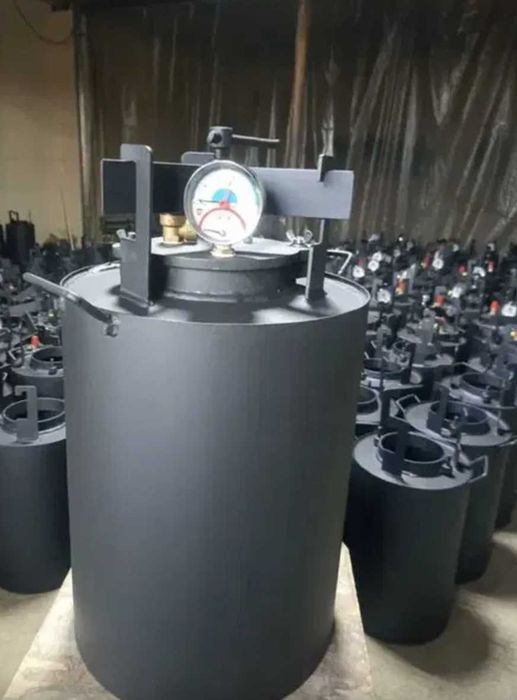 АКЦІЯ!!! Надійний автоклав на 16-24-33 на  0.5 л банки підсилений газ або дрова від виробника