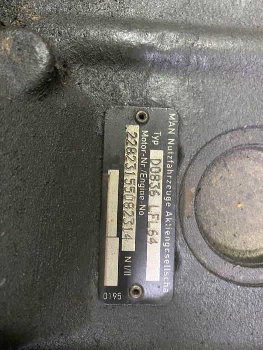 блок циліндрів  ман тгл man tgl 250 6,9l