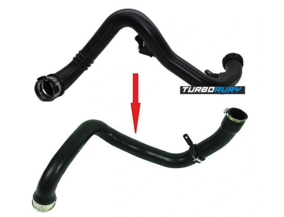 Патрубок інтеркулера та турбіни різні моделі OPEL VW BMW AUDI MINI