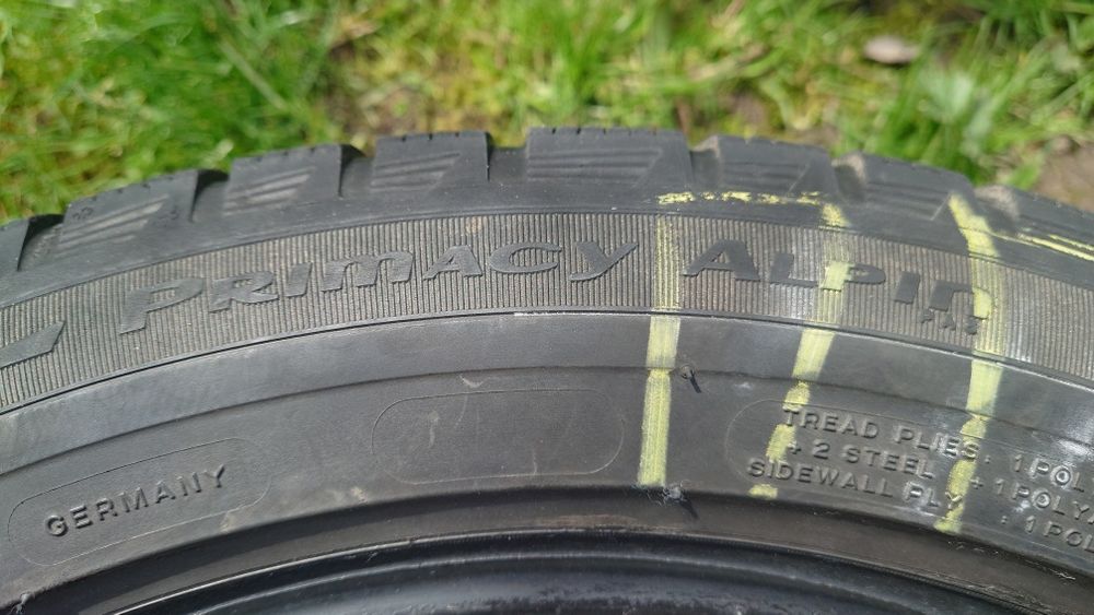 Гума, шини, резина Michelin Primacy alpin 225/50 R17 94H зимові