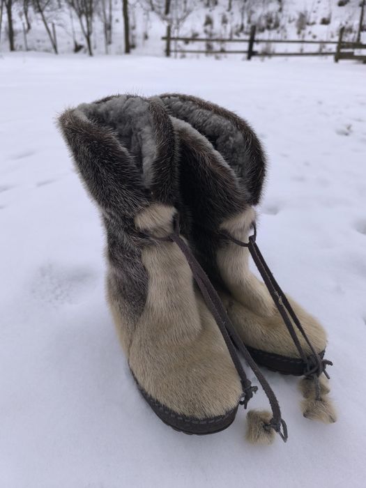 Зимові хутряні чоботи (унти) / натуральне хутро
Дуже теплі зим