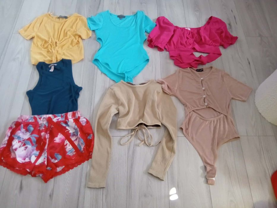 Zestaw paka 17 rzeczy Guess VS boohoo 34/36
