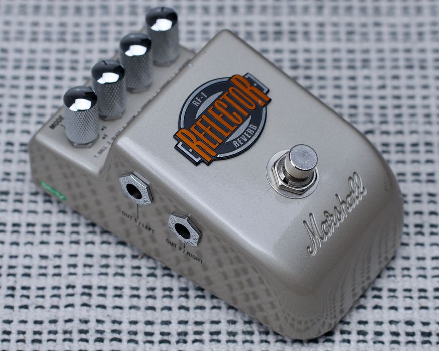 Marshall RF-1 Reflector Reverb | 6 trybów (Hall/Plate/Spring/Reverse)