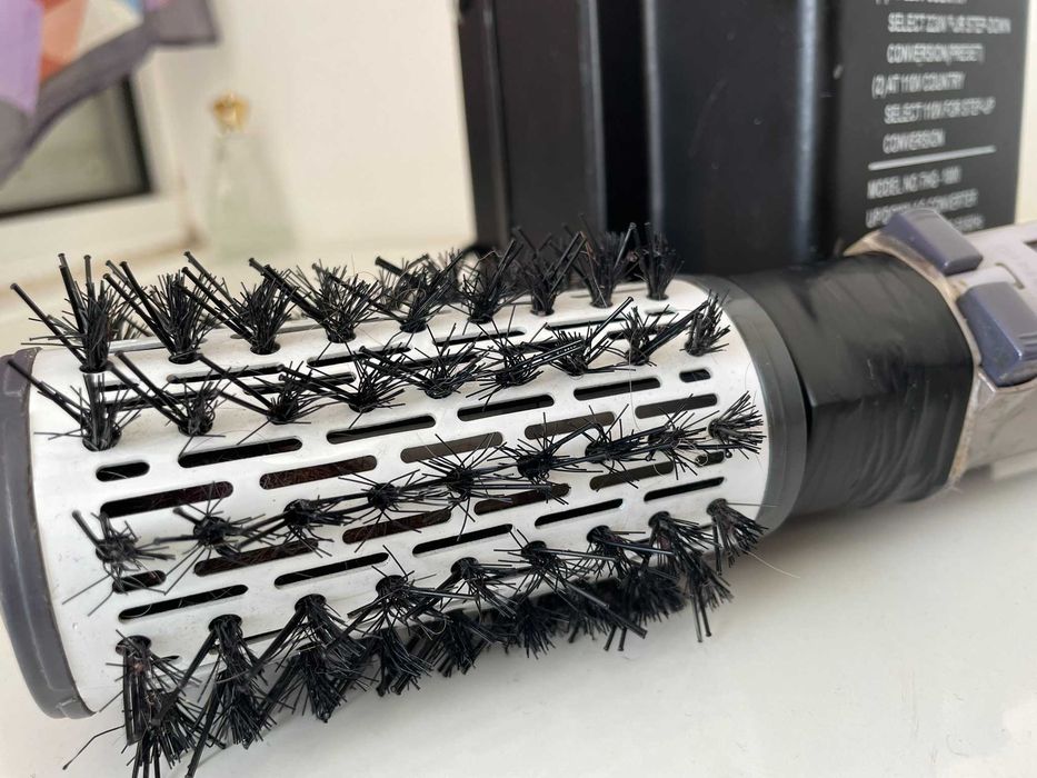 Raridade! Escova Rotativa Conair (Brasil) + Transformador 1000W + Babyliss