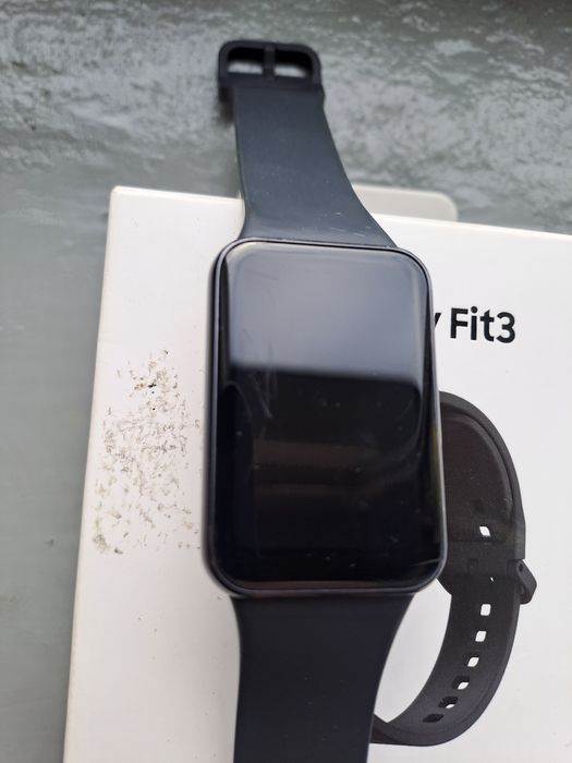 Opaska sportowa Samsung Galaxy Fit3 SM-R390 grafitowa + pasek