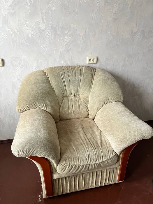 Диван  і крісло м'яке