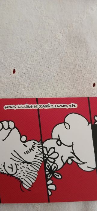 Marcador de livro Mafalda