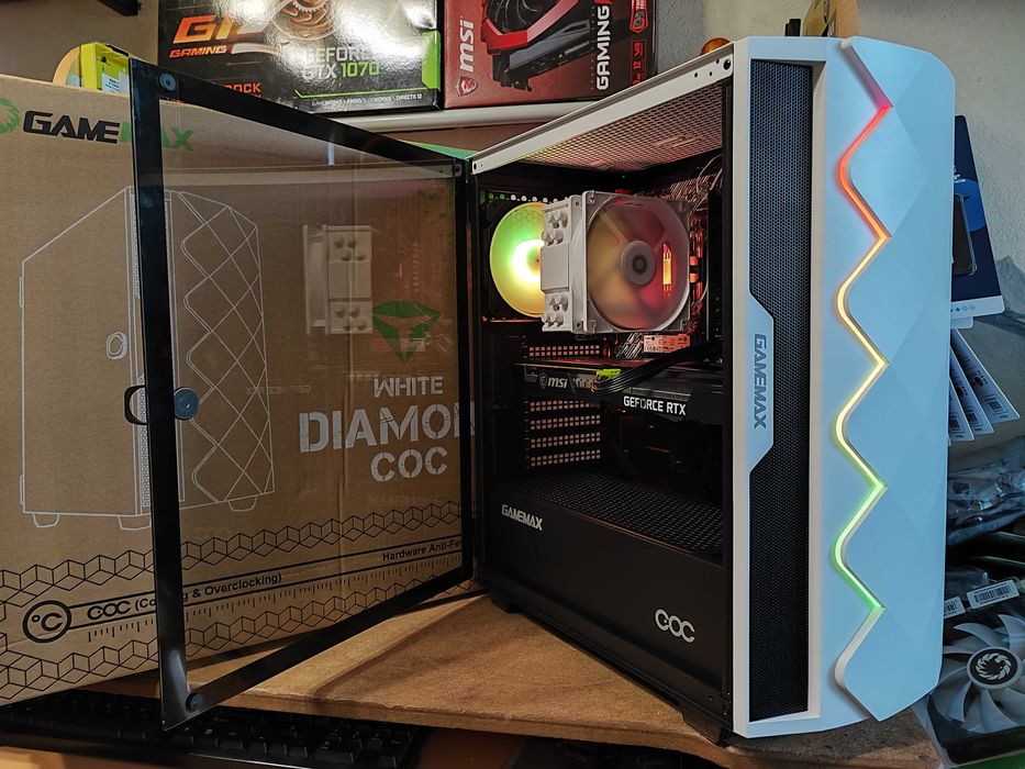 Ігровий комп'ютер RYZEN 5 5500 4.2GHZ, RTX 3060 12GB, 16GB, SSD 1TB