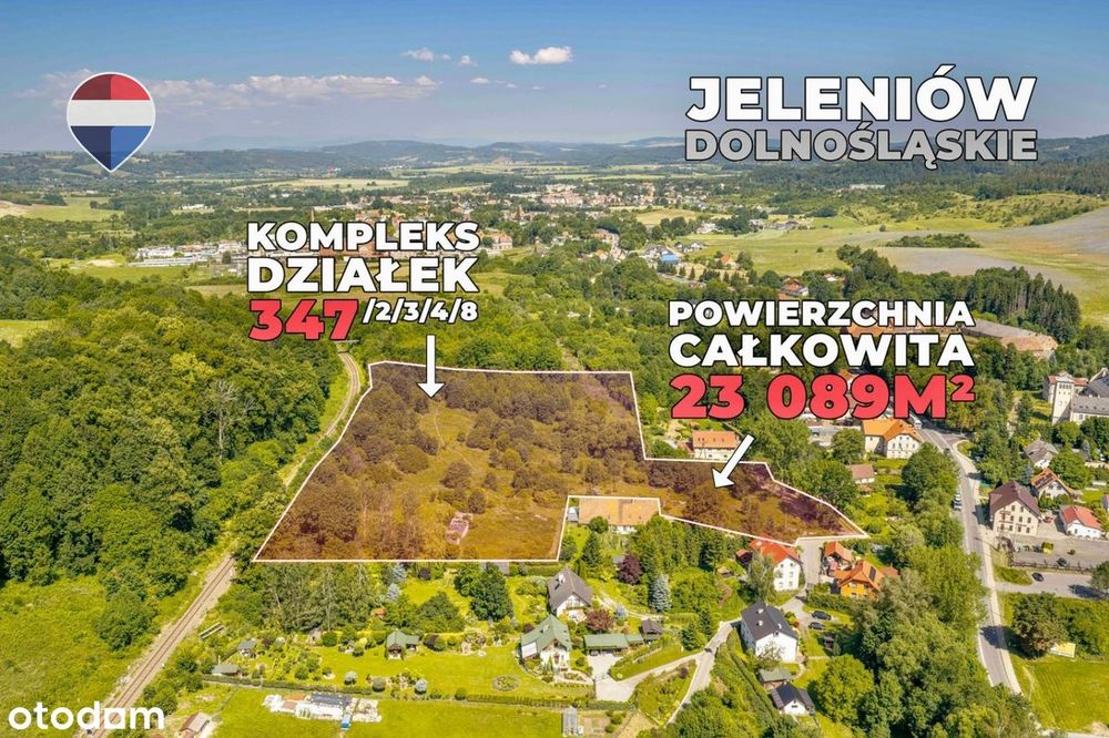 Na sprzedaż działka budowlana - 23.089 m²