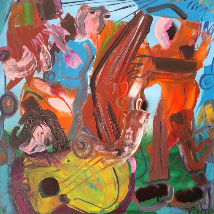 Pintura, ACRÍLICO SOBRE TELA, 50x50cm.