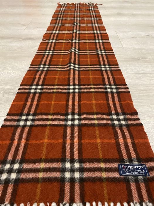 Burberrys Burberry Vintage кашеміровий шарф з класичною клітинкою