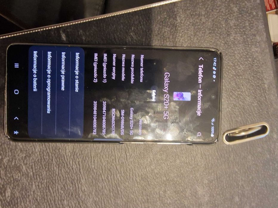 Samsung Galaxy S20+ 5G Uszkodzony