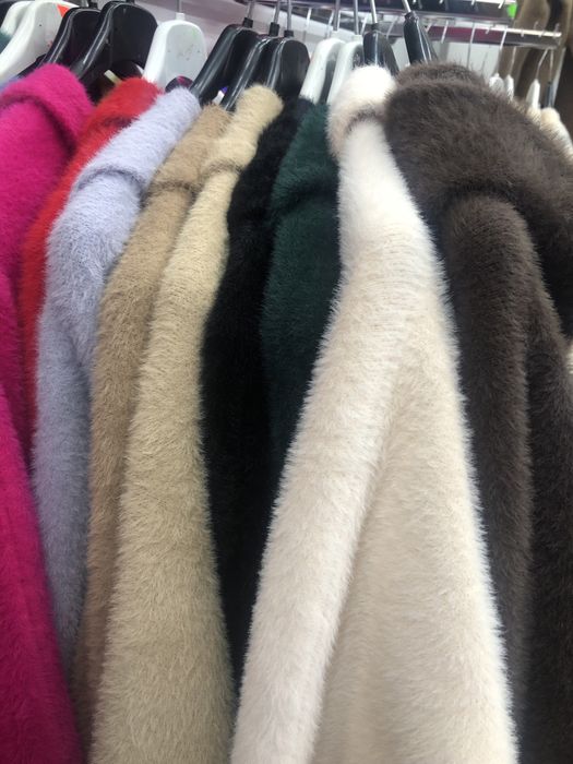 Płaszcz alpaka włoski-z kapturem,roz.uniwersalny - nowe kolory