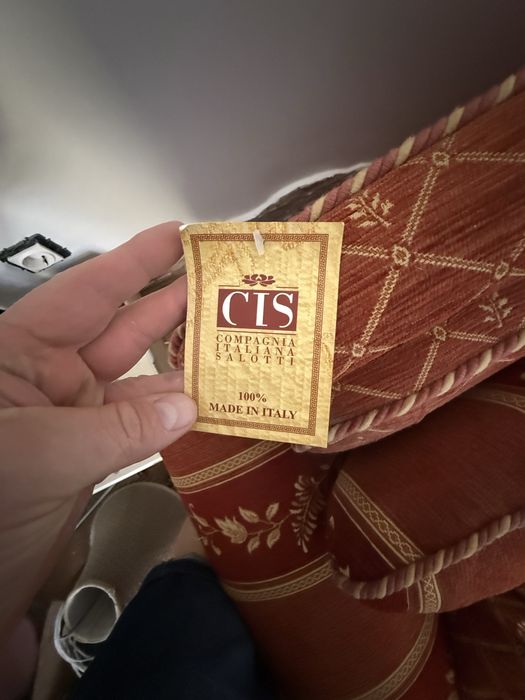 Італійський комплект CIS Salotti: диван і 2 крісла