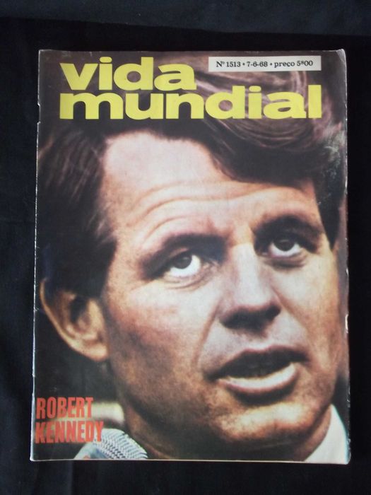 Revista Vida Mundial 1513 de 07/06/1968 kennedy