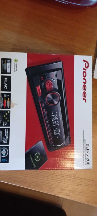 Auto Rádio Pioneer DEH-S12UB, como novo