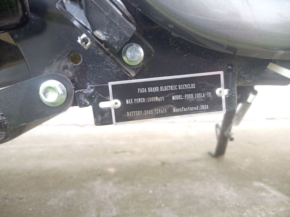 Продам електро скутер FADA N9