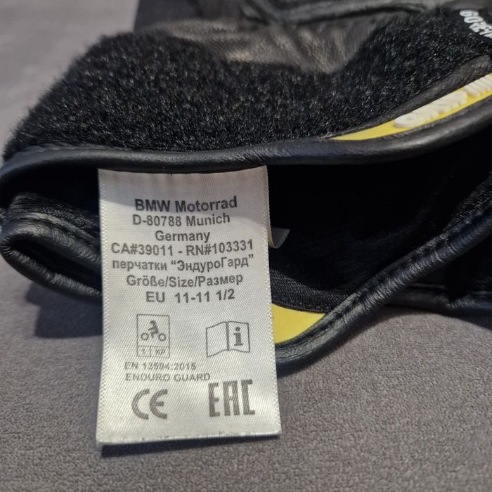Rękawice motocyklowe  BMW Motorrad Paceguard GTX 2in1