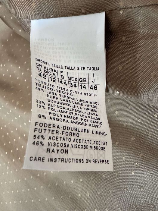 Weekend Max Mara Пальто Вовна/Альпака/Ангора (L)