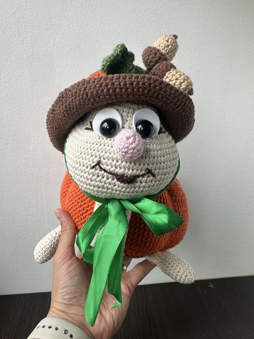 Вязана дитяча іграшка Черепаха Аха